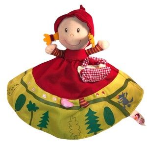 Lilliputiens Topsy Turvy Doll Little Red Riding Hood Grandma Wolf Plush